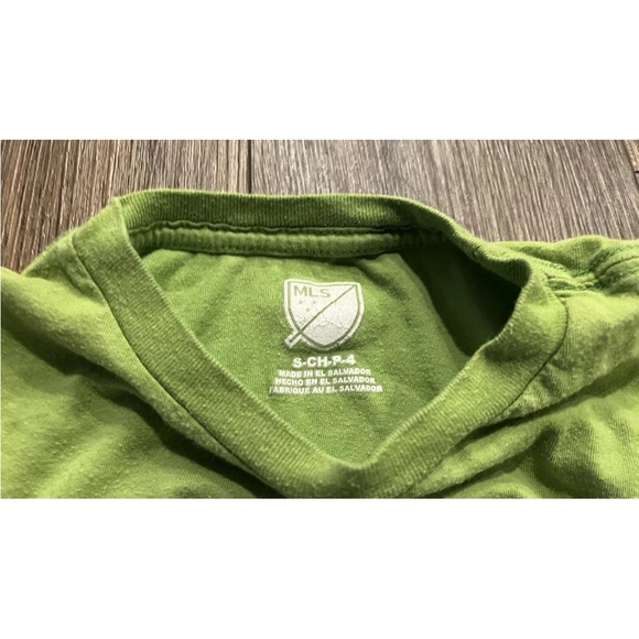 Sounders FC Soccer T-Shirt Short Sleeve, Green, Size 4T Toddler MLS - Picture 4 of 5